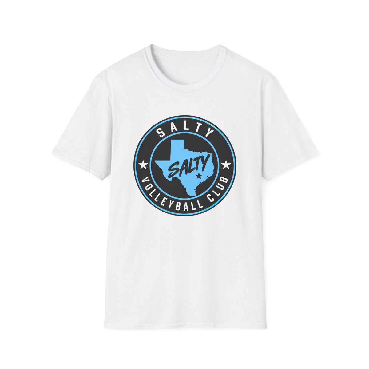 Salty Volleyball Club T-Shirt — Texas Logo Athletic Tee