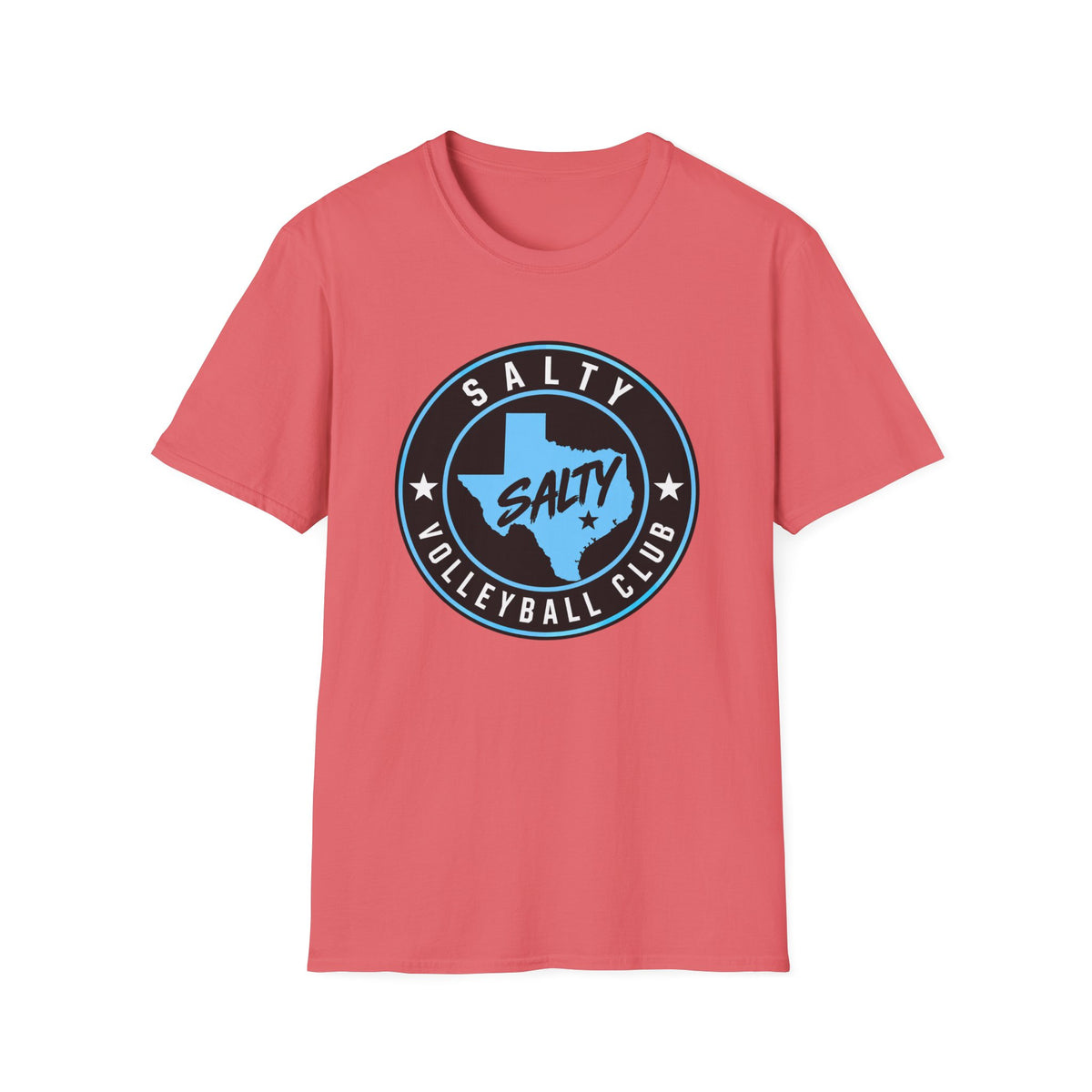 Salty Volleyball Club T-Shirt — Texas Logo Athletic Tee