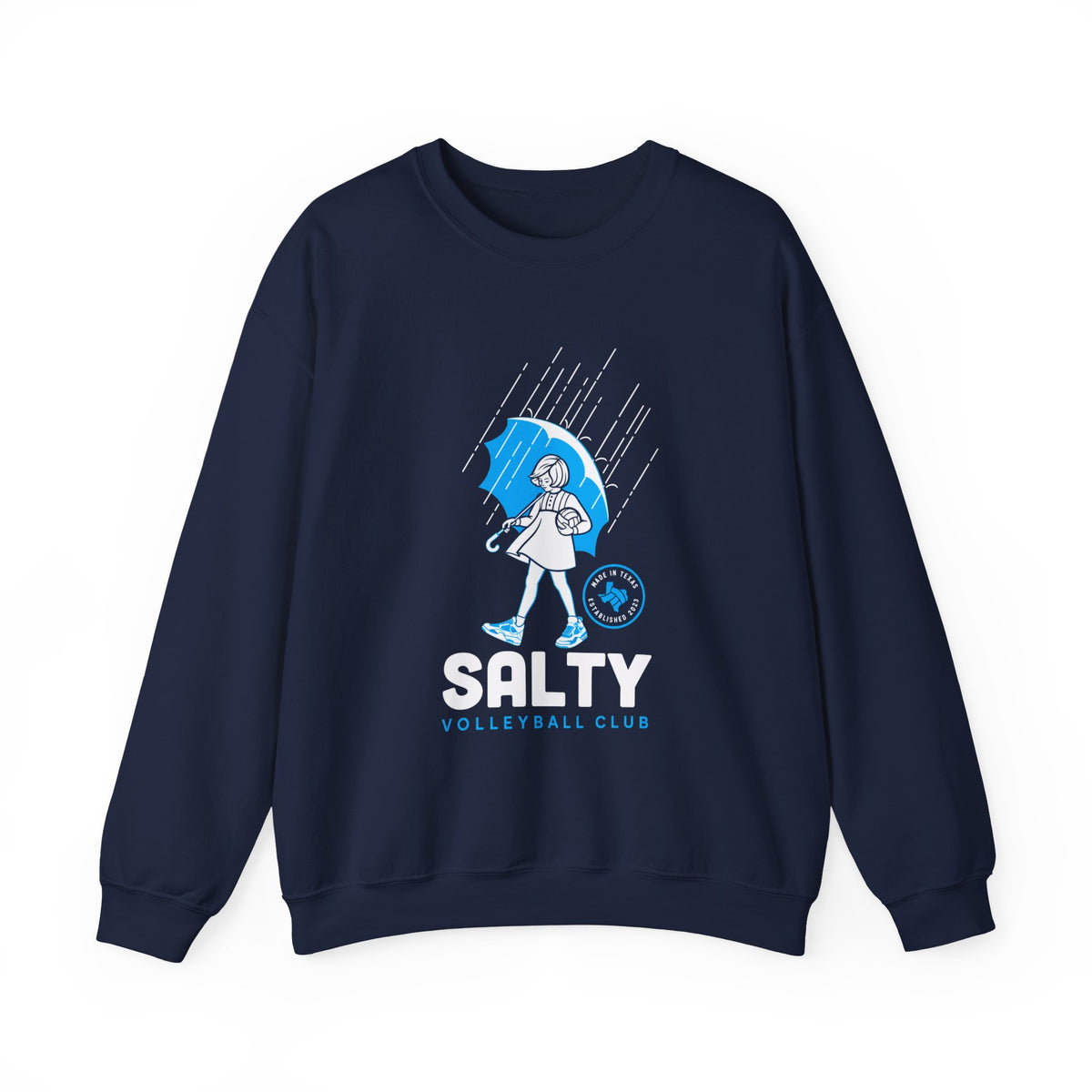 Salty Girl Crewneck Sweatshirt