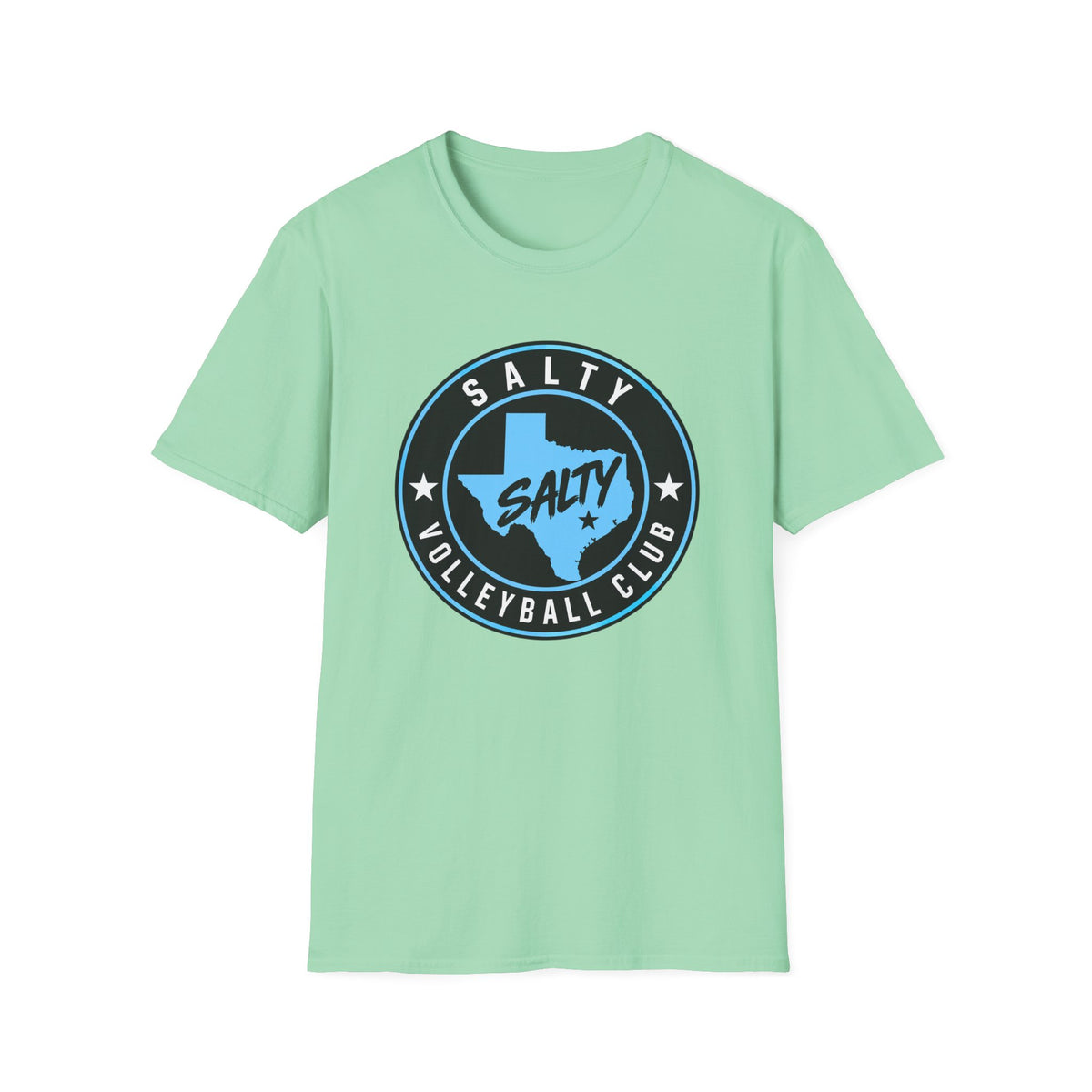 Salty Volleyball Club T-Shirt — Texas Logo Athletic Tee