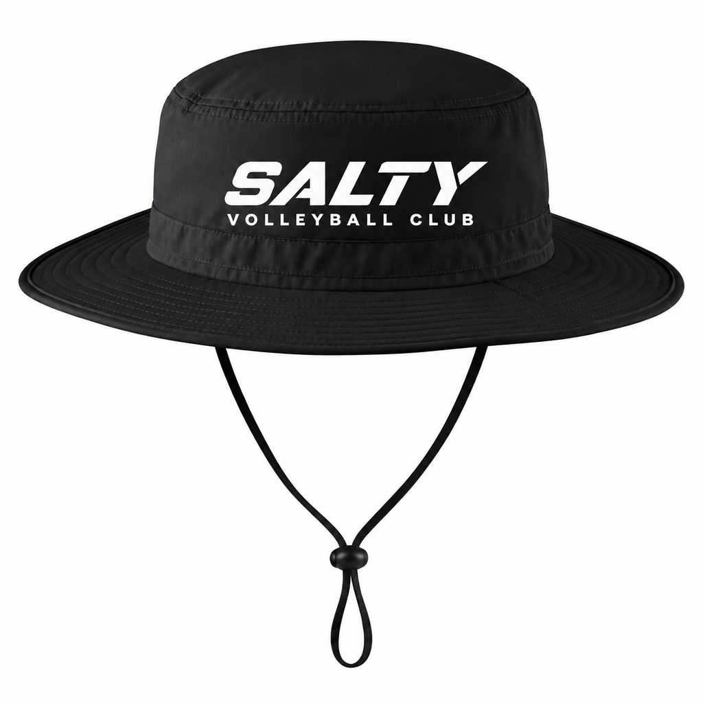 Salty Volleyball Club Wide-Brim Outdoor Hat